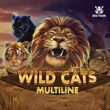 Redtiger : Wild Cats Multiline - STONEBET88